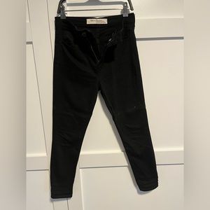 Gap black jeans - high rise - 26p - true skinny
